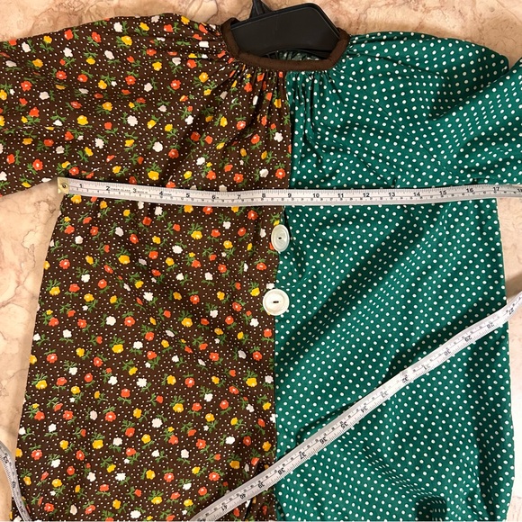 Vintage 70s Child’s Clown 3 Piece Homemade Costume - Picture 7 of 10